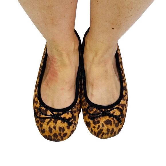 10/$25🦋 Shoedazzle Leopard Llysha Ballet Flats - Size 6 - Picture 8 of 16